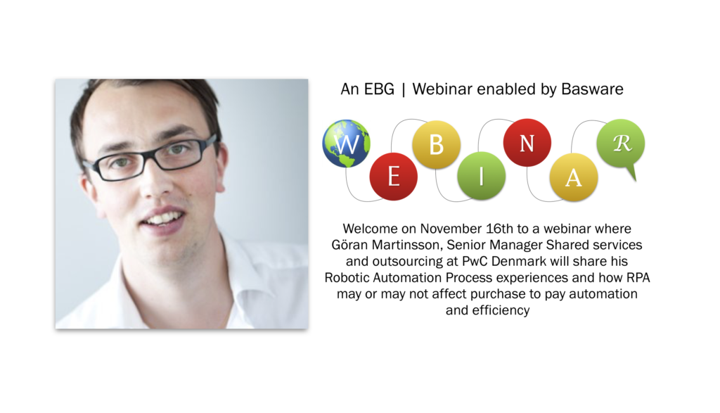 EBG Webinar with Basware and PwC