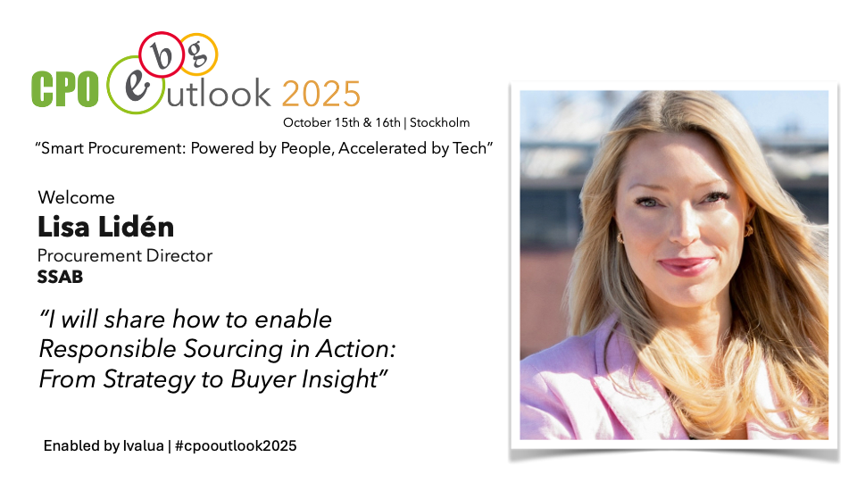 SSAB joins CPO Outlook 2025 – Responsible Sourcing in Action