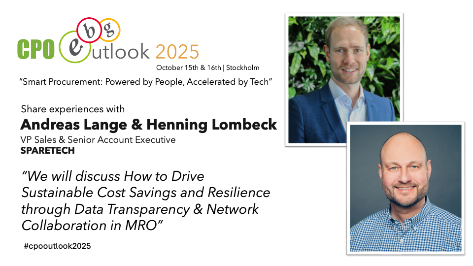 Unlocking MRO Savings with Data and Collaboration at CPO Outlook 2025