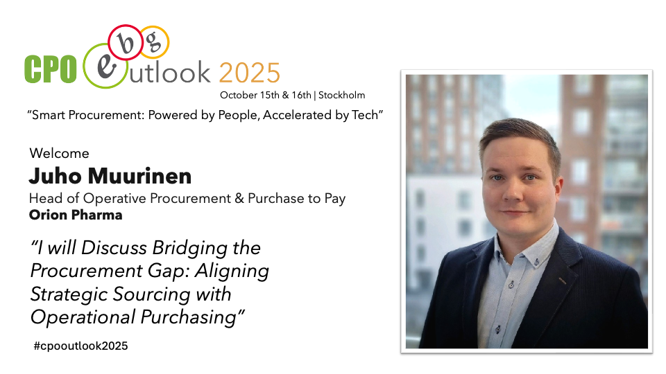 Orion Pharma joins CPO Outlook 2025